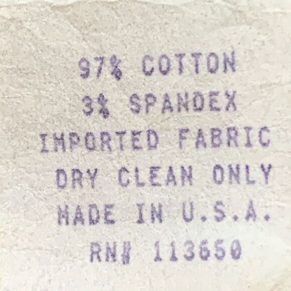 Vintage Brown Dark Floral Paisley Tailored Blazer Jacket Size 10 Made in USA - Picture 8 of 10